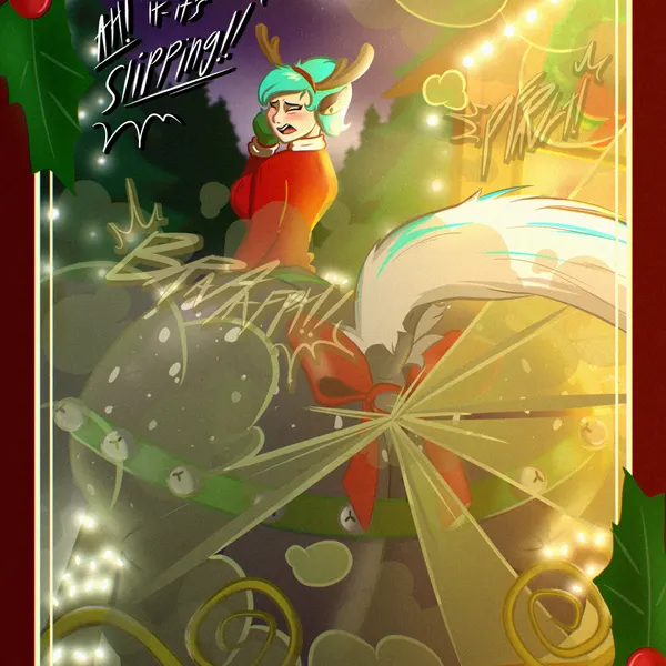 frankie thunderburk (christmas, european mythology) created by superholdit