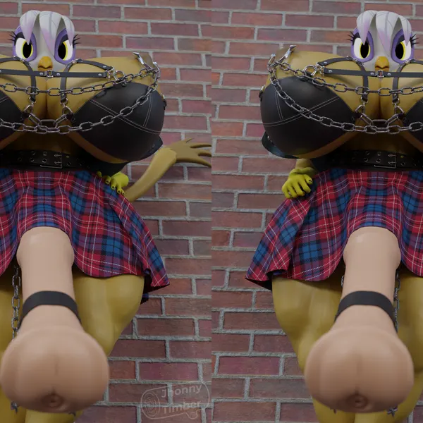 gilda (mlp) (friendship is magic, hasbro) created by jhonnytimber