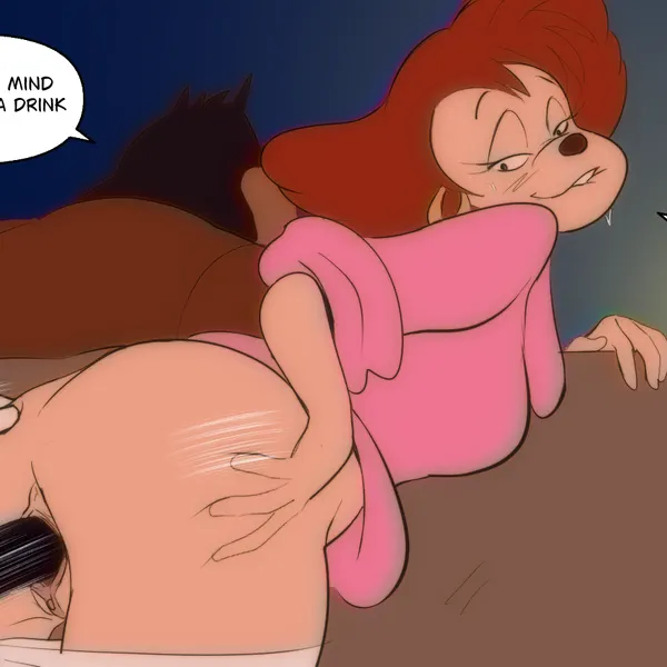 goofy (disney), peg pete, pete (disney) (disney, goof troop) created by thesquidycipher