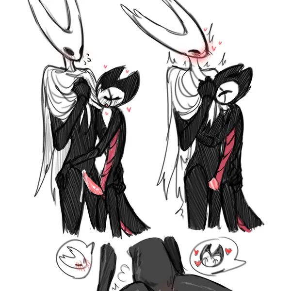 grimmchild (hollow knight), the knight (hollow knight) (hollow knight (franchise), team cherry) created by boopie