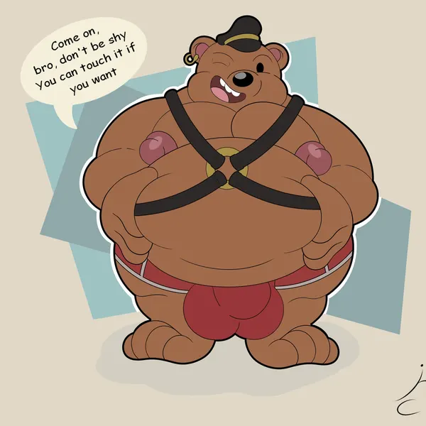 grizzly (we bare bears) (cartoon network, we bare bears) created by jon noj