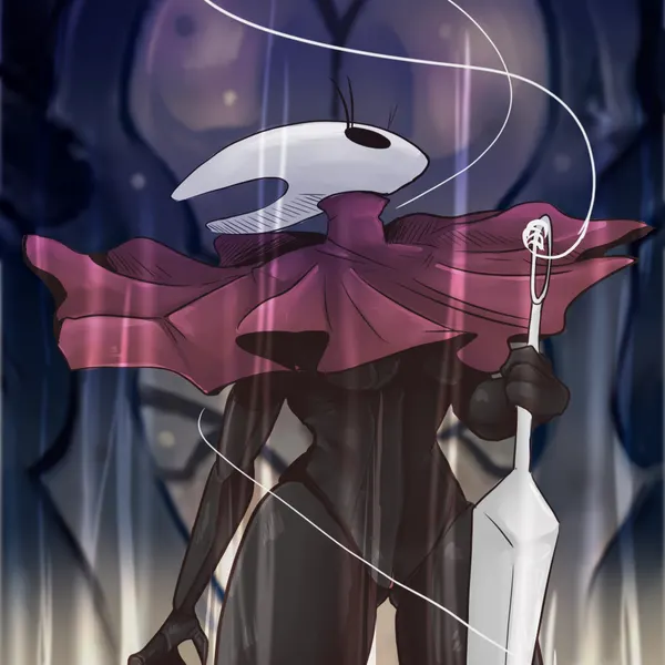 hornet (hollow knight) (hollow knight (franchise), team cherry) created by ssleepyflowers