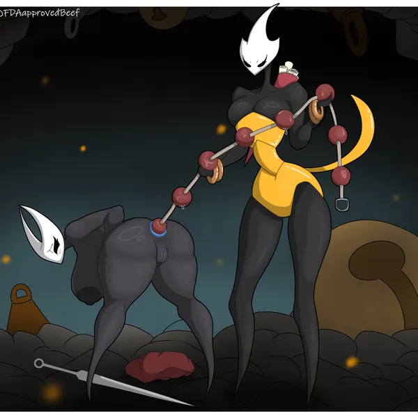 hornet (hollow knight), shakra (hollow knight: silksong) (hollow knight: silksong, hollow knight (franchise)) created by fdaapprovedbeef