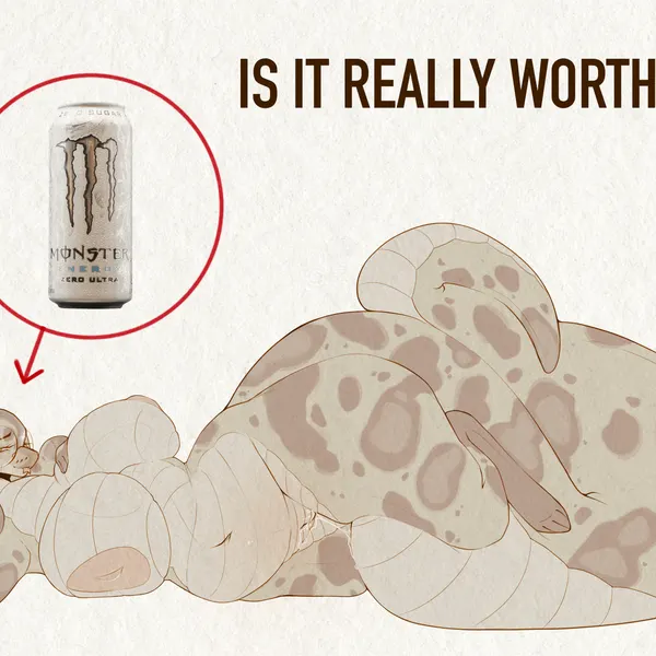 iris (bunillacream) (is it really worth it?, monster energy) created by bunillacream