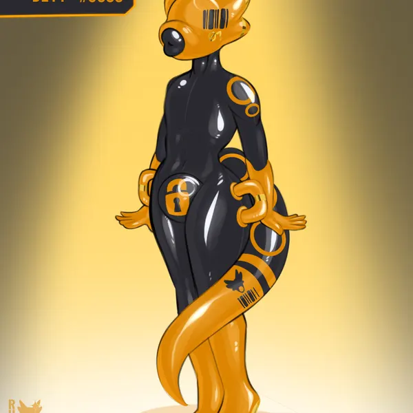 jett (rubberjett) (rain world, videocult) created by rubberjett