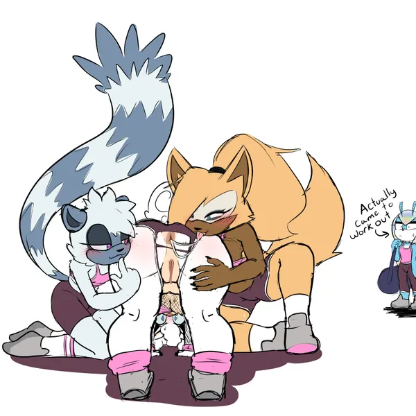 jewel the beetle, lanolin the sheep (sonic), tangle the lemur (idw publishing, sega) created by shumpy