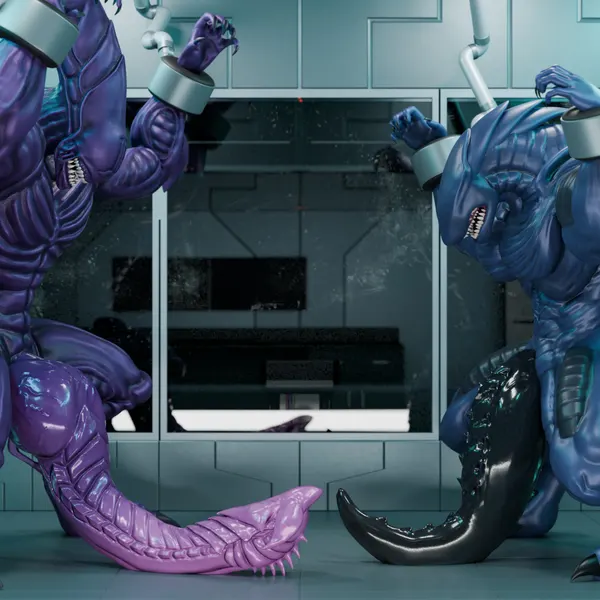 karkhar, snakehead404 (alien (franchise)) created by snekkuu