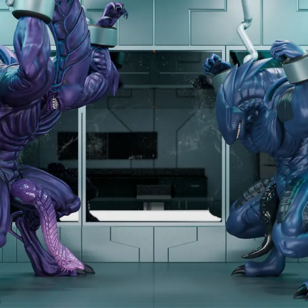 karkhar, snakehead404 (alien (franchise)) created by snekkuu