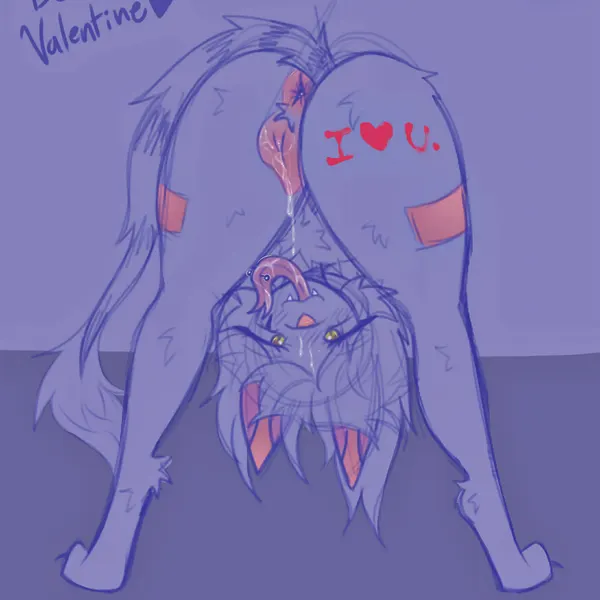 katsumi (wafflesita) (valentine's day) created by wafflesita (artist)