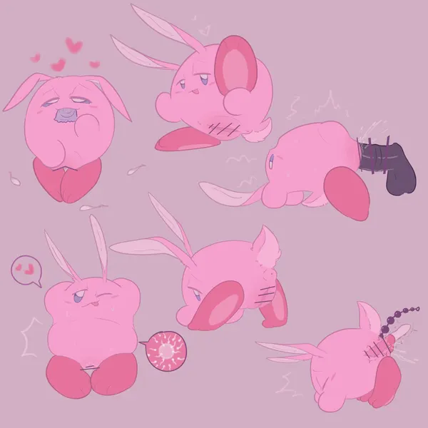 kirby (kirby (series), nintendo) created by ariarik o0