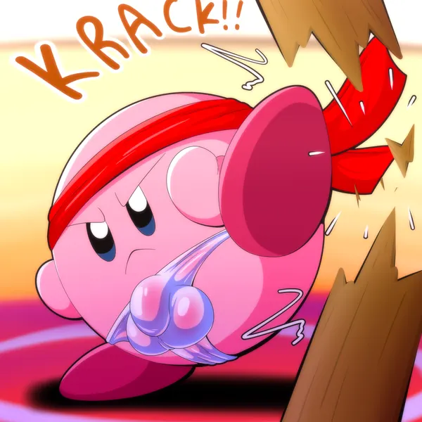 kirby (kirby (series), nintendo) created by tepigfan101