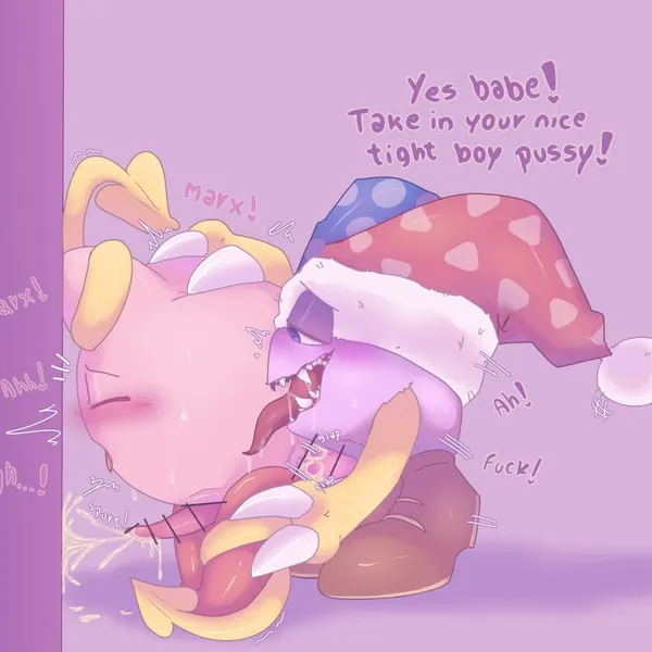 kirby, marx (kirby) (kirby (series), nintendo) created by ariarik o0