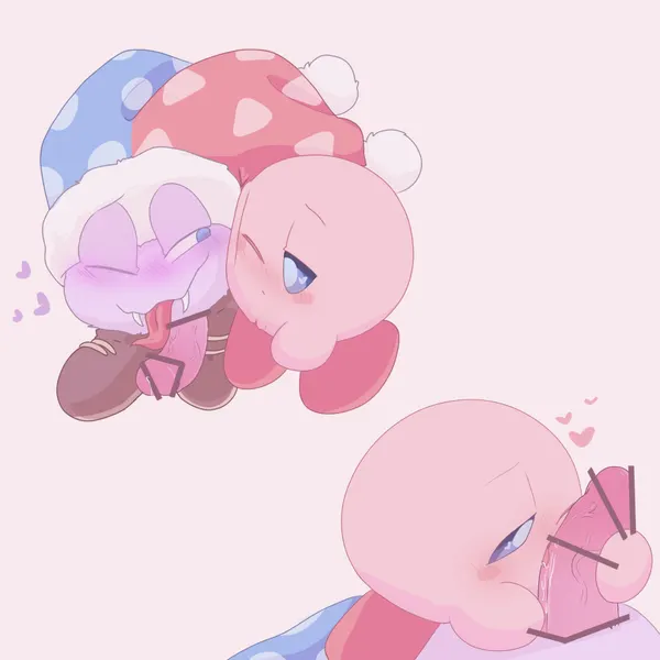 kirby, marx (kirby) (kirby (series), nintendo) created by ariarik o0