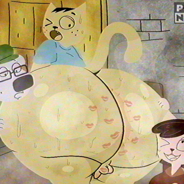 kitty bobo, maggie (kitty bobo), paul dog (a kitty bobo show) created by pelnsfw