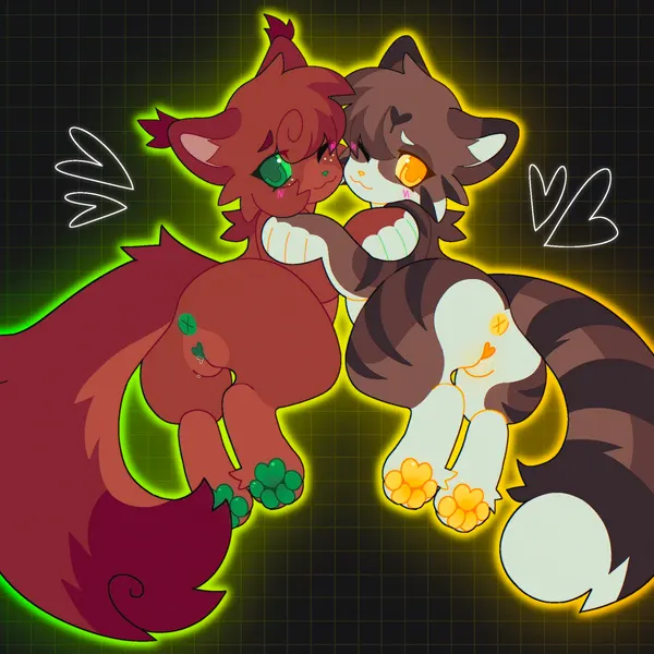 leafpool (warriors), squirrelstar (warriors) (warriors (book series)) created by xbramblefrostx
