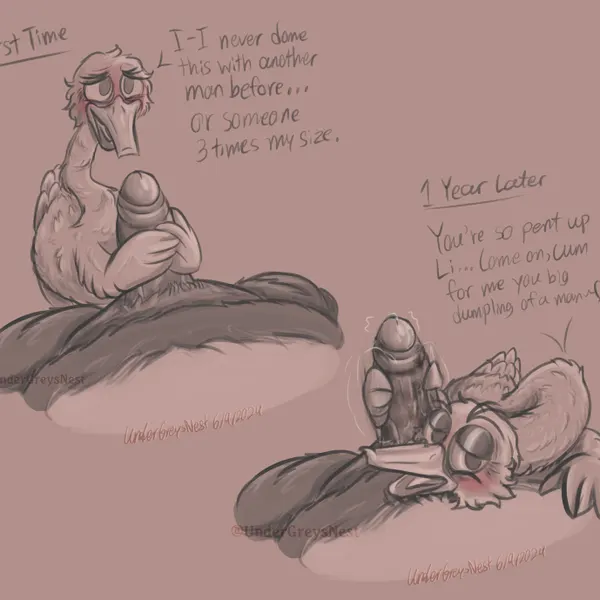 li shan (kung fu panda), mr. ping (dreamworks, kung fu panda) created by undergreysnest