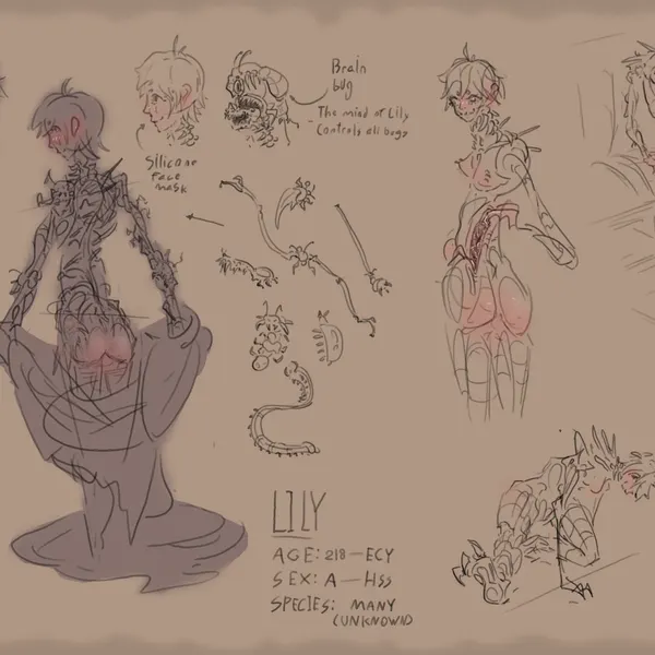 lily (skinnedteeth) created by skinnedteeth