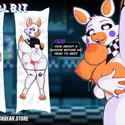 lolbit (fnaf) (five laps at freddy's, five nights at freddy's) created by kevwrite
