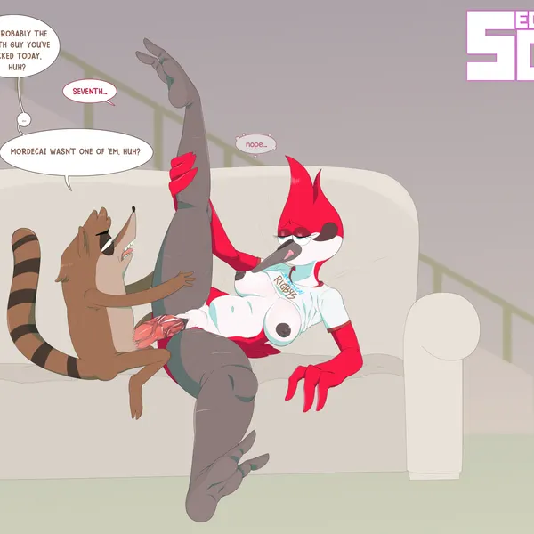 margaret smith (regular show), rigby (regular show) (cartoon network, regular show) created by secretsecretson