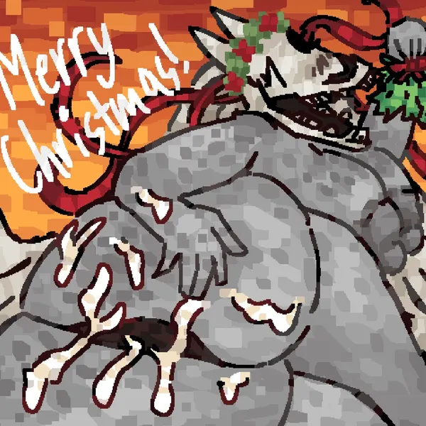 mari lwyd (christmas) created by scaliescum