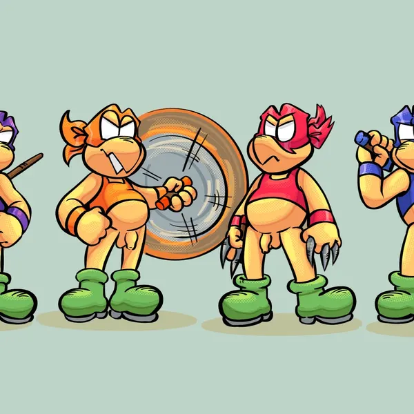 mario bros, nintendo created by relatedturtles