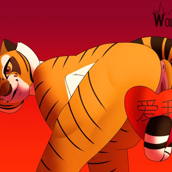 master tigress (dreamworks, kung fu panda) created by wolfbaloo