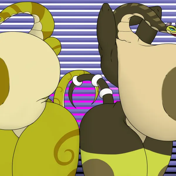 master tigress, master viper, zhen (kung fu panda) (dreamworks, kung fu panda) created by necrobern