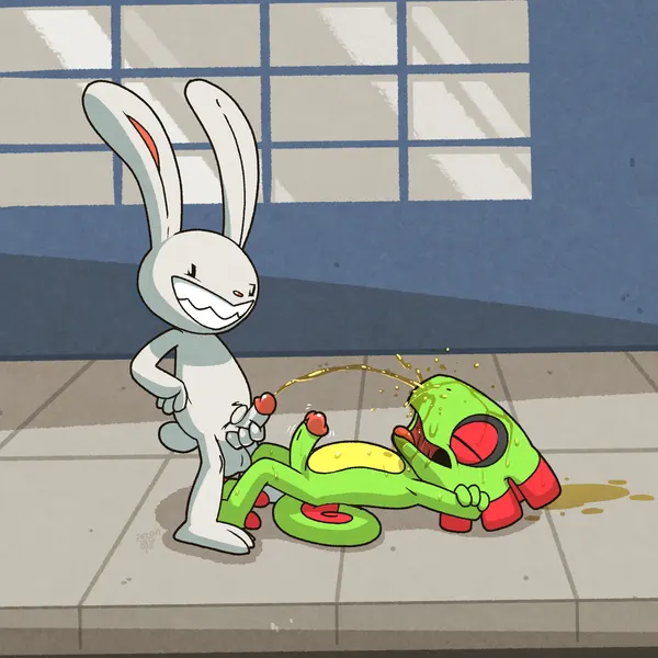 max (sam and max), yooka (playtonic games, sam and max) created by argon vile
