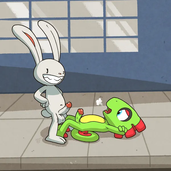 max (sam and max), yooka (playtonic games, sam and max) created by argon vile