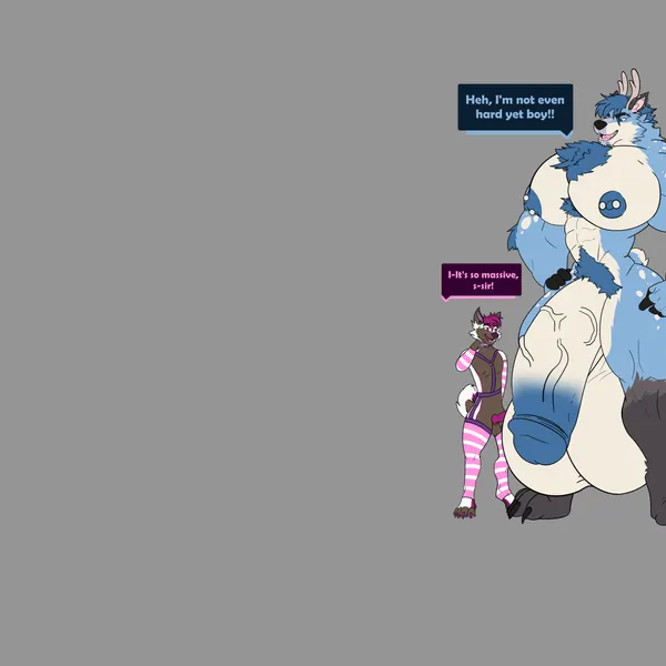 megathedeer, norththehusky created by north husky