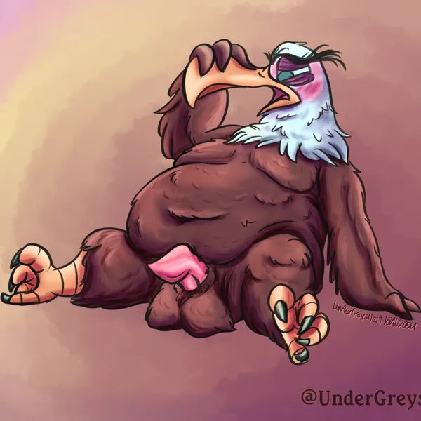 mighty eagle (angry birds, rovio entertainment) created by undergreysnest