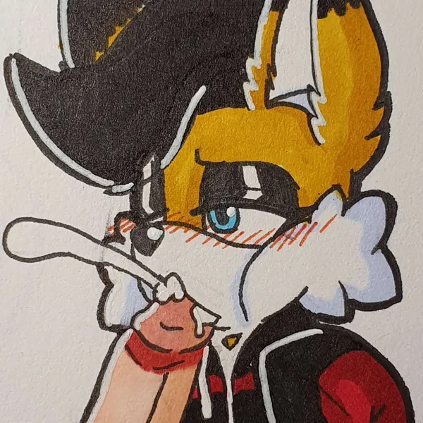 miles prower (anti-tails) (archie comics, sega) created by justsomeidiotonline