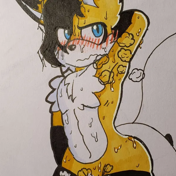 miles prower (anti-tails) (archie comics, sega) created by justsomeidiotonline