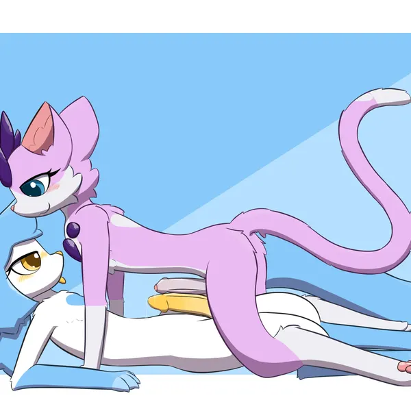 miu (feeshyartist), sumthy (fidelbon) created by feeshyartist