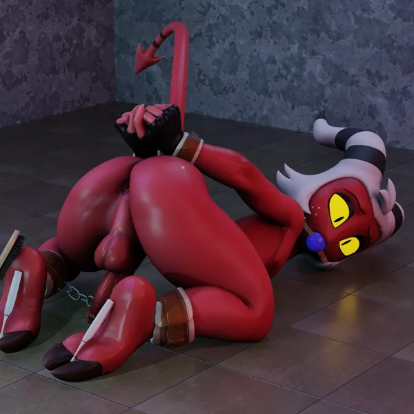 moxxie (helluva boss) (hellaverse, helluva boss) created by brinsar