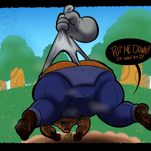 mr. resetti (animal crossing, nintendo) created by gorochuinboxers