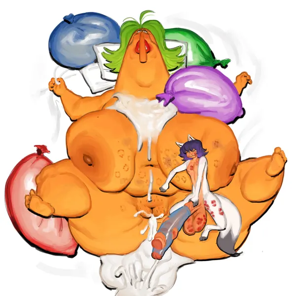 ms. endive (cartoon network, chowder (series)) created by iheartmaskmen