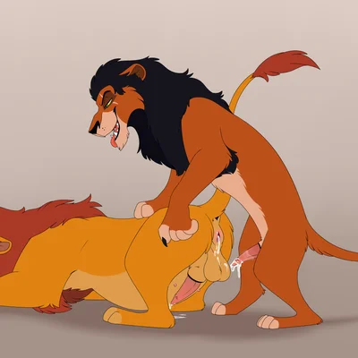 mufasa, scar (the lion king) (disney, the lion king) created by caraluca