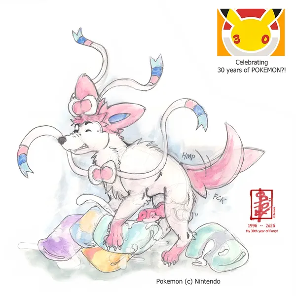 nintendo, pokemon created by fennec (artist)