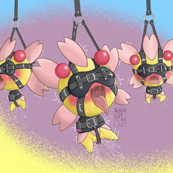 nintendo, pokemon created by pricklypastor (artist)