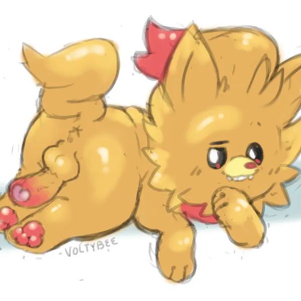 nintendo, pokemon created by voltybee