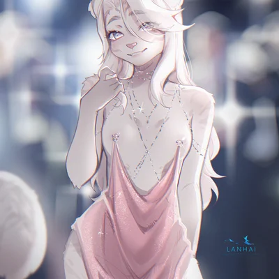 nipple piercing dress created by lanhai