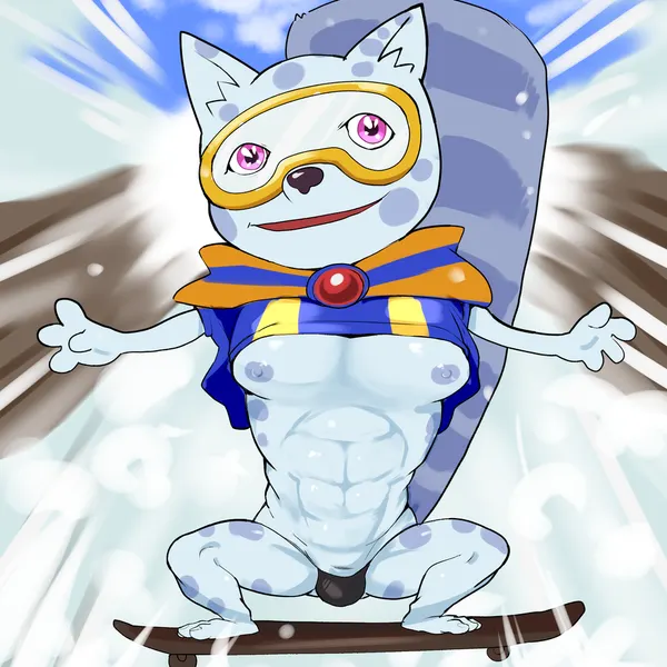ollie (pop'n music) (bemani, konami) created by manmosu marimo