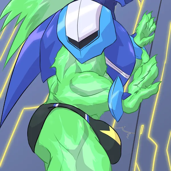 omega-xis (capcom, mega man (series)) created by geryorias