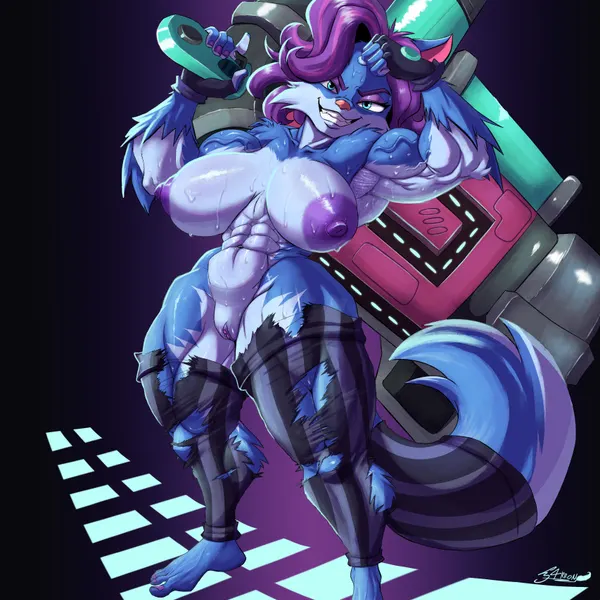 pepper (paladins) (hi-rez studios, paladins (game)) created by g4rron