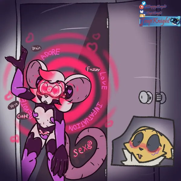 plaudie (trapknight) (bandai namco, digimon) created by trapknight