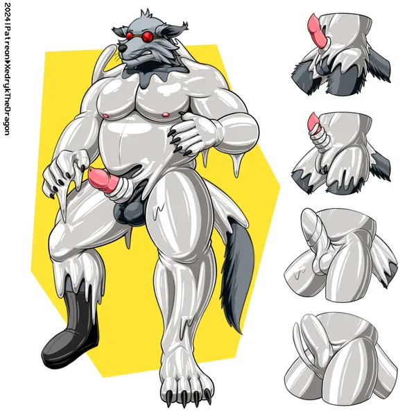 polar patroller (epic games, fortnite) created by xedrykthedragon