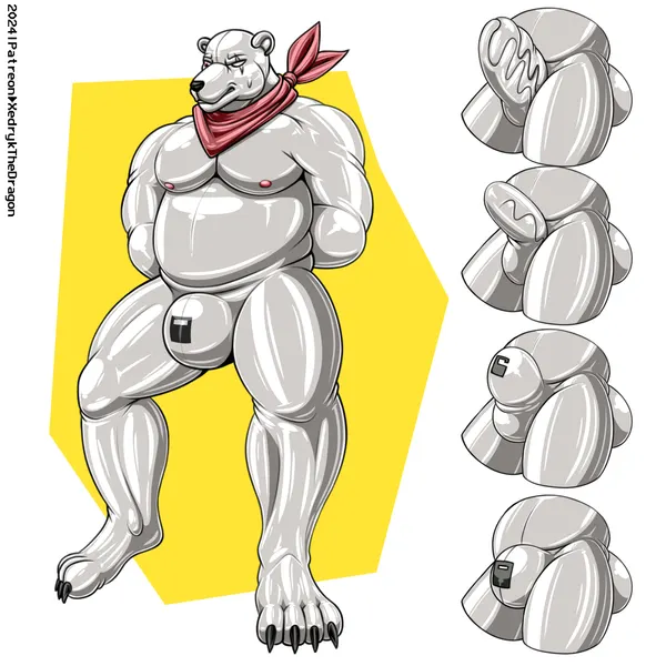 polar patroller (epic games, fortnite) created by xedrykthedragon