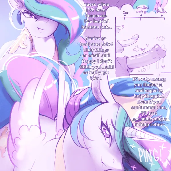 princess celestia (mlp) (friendship is magic, hasbro) created by parkdale