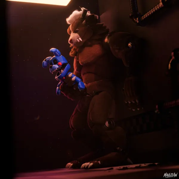 puppet bonnie (fnafsl) (five nights at freddy's, guild wars) created by afterglownsfw, maulclaw